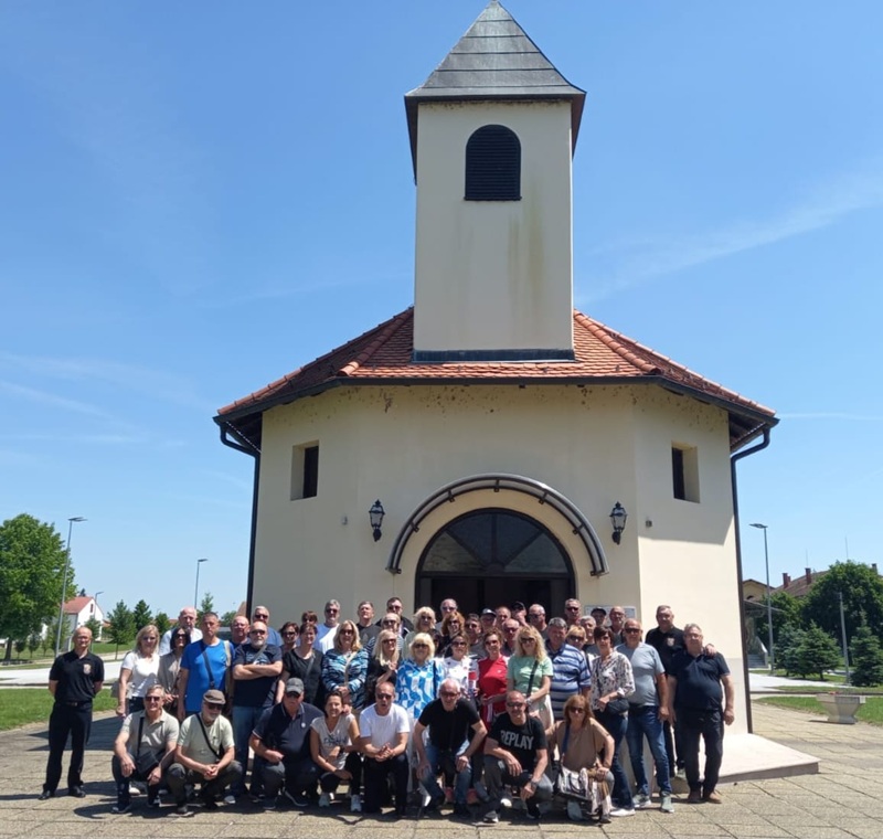 POSJET UDRUGE VETERANA DOMOVINSKOG RATA „BRODOSPLIT“  VOJARNI 7. GARDIJSKE BRIGADE „PUMA“