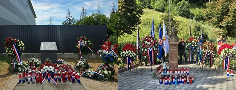 OBILJEŽENA 35. OBLJETNICA POGIBIJE ŠESTORICE PRIPADNIKA 1. GARDIJSKE BRIGADE „TIGROVI“ U ERDUTU I DALJU  TE 35. OBLJETNICA POGIBIJE ŽELJKA PAVIĆA – KALCA U ĐURMANCU