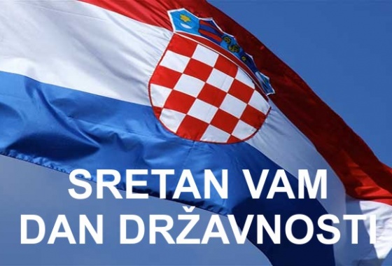 Čestitka povodom 30. svibnja, Dana državnosti Republike Hrvatske